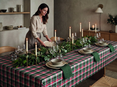 Логотрейд pекламные cувениры картинка: Chequer cotton tablecloth set