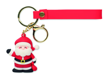 Логотрейд бизнес-подарки картинка: Santa keyring bag charm