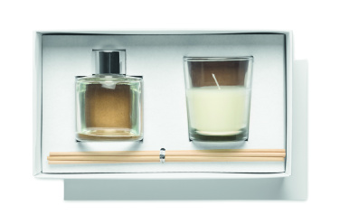 Логотрейд pекламные cувениры картинка: Vanilla diffuser & candle set