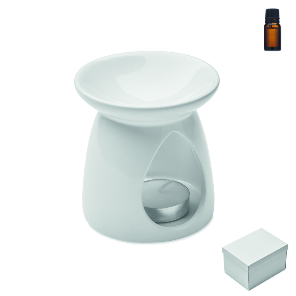 Лого трейд pекламные продукты фото: Vanilla aroma burner set