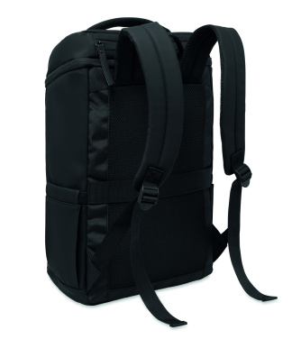 Лого трейд pекламные подарки фото: 15" PU laptop backpack