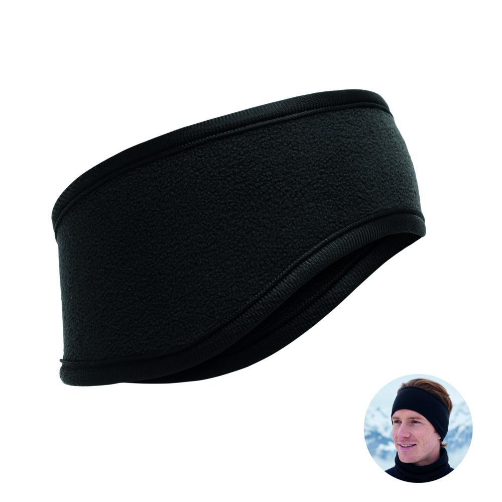 Лого трейд бизнес-подарки фото: Fleece headband