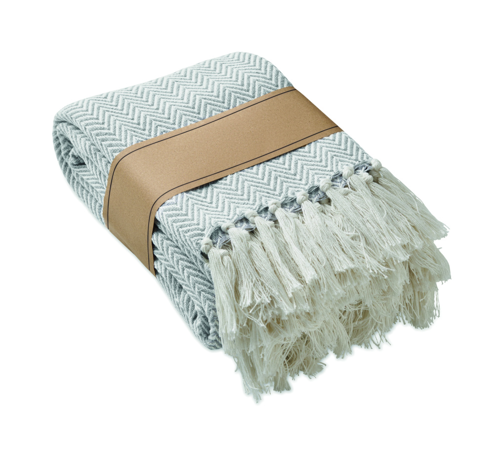 Логотрейд бизнес-подарки картинка: Recycled polycotton blanket