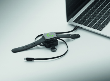 Лого трейд pекламные cувениры фото: Retractable 100W USB-C cable