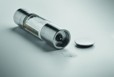 Логотрейд pекламные продукты картинка: 2-in-1 salt and pepper mill