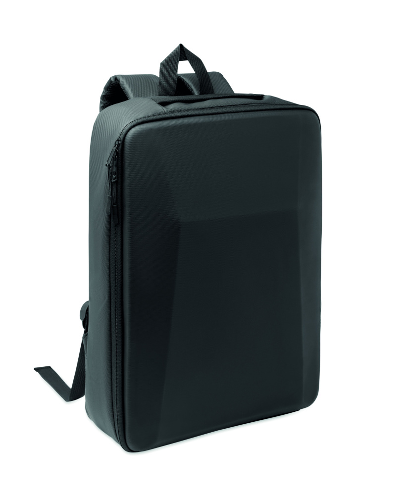 Логотрейд pекламные cувениры картинка: 15" hard shell RPET backpack