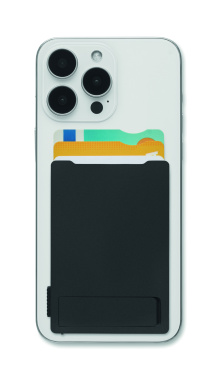 Лого трейд бизнес-подарки фото: Magnetic cardholder & stand