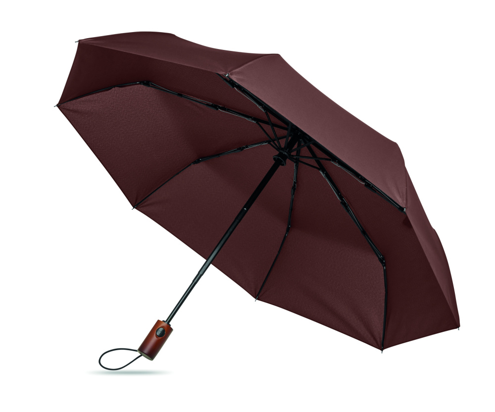 Лого трейд pекламные продукты фото: 21" auto umbrella wood handle