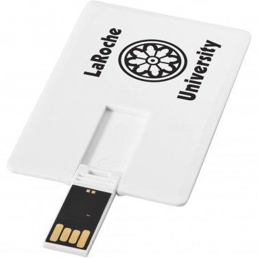 Logotrade kampanjprodukter bild: Slim USB 4 GB i kortformat