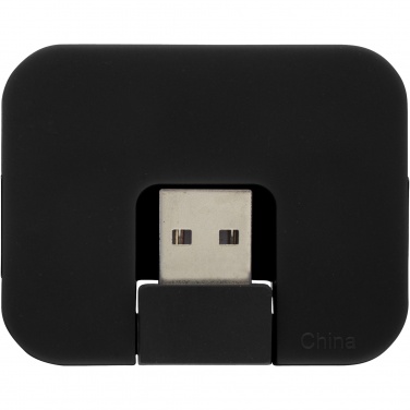 Logotrade kampanjprodukter bild: Gaia 4 portars USB-hubb