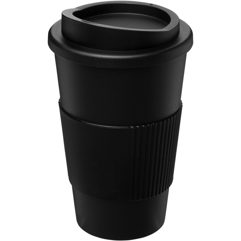 Logotrade profilprodukter bild: Americano® 350 ml termosmugg med grepp