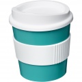 Americano® Primo 250 ml mugg med grepp, Aqua blå/vit