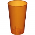 Arena 375 ml plastmugg, Transparent orange