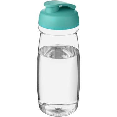 Logotrade kampanjprodukter bild: H2O Active® Pulse 600 ml sportflaska med uppfällbart lock