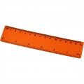 Rothko 15 cm plastlinjal, Orange