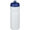 Baseline® Plus 650 ml sportflaska med sportlock, Transparent / Blå