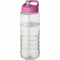 H2O Active® Treble 750 ml sportflaska med piplock, Transparent / Rosa