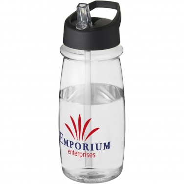 Logotrade profilprodukter bild: H2O Active® Pulse 600 ml sportflaska med piplock