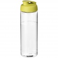 H2O Active® Vibe 850 ml sportflaska med uppfällbart lock, Transparent / Lime