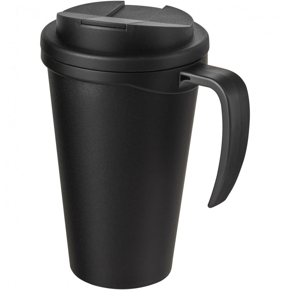 Logotrade kampanjprodukter bild: Americano® Grande 350 ml mugg med spillsäkert lock