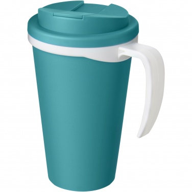 Logotrade profilreklam bild: Americano® Grande 350 ml mugg med spillsäkert lock