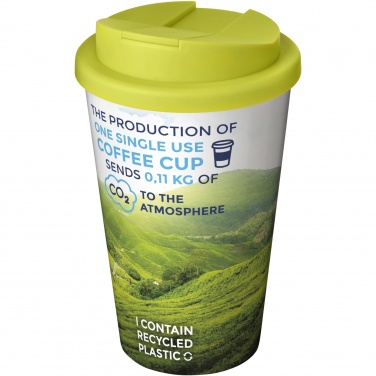 Logotrade profilprodukter bild: Brite-Americano® 350 ml mugg med spillsäkert lock