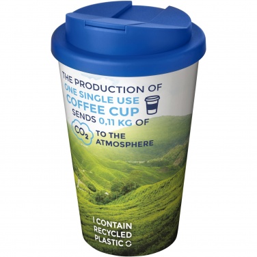 Logotrade kampanjprodukter bild: Brite-Americano® 350 ml mugg med spillsäkert lock