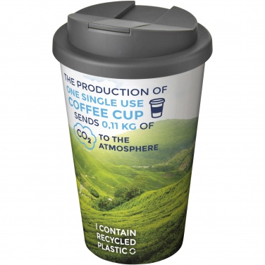 Logotrade profilreklam bild: Brite-Americano® 350 ml mugg med spillsäkert lock