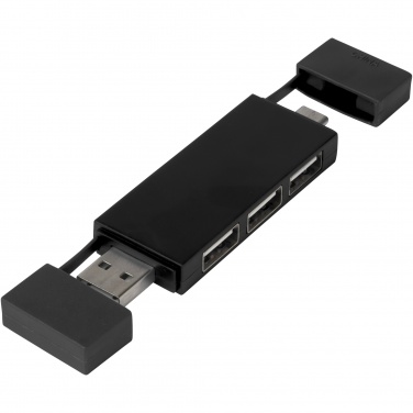 Logotrade reklamprodukter bild: Mulan dubbel USB 2.0-hubb