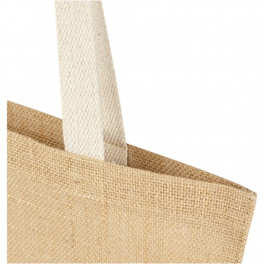 Logotrade presentreklam bild: Juta tygväska av 300 g/m² jute, 7 l