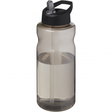 Logotrade profilprodukter bild: H2O Active® Eco Big Base 1-liters sportflaska med piplock