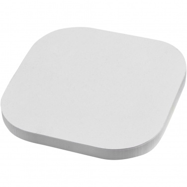 Logotrade profilreklam bild: Sticky-Mate® fyrkantiga klisterlappar med rundade hörn av återvunnet material