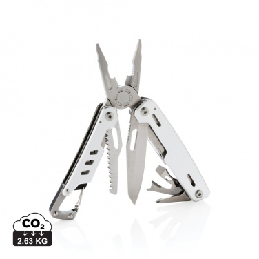 Logotrade profilprodukter bild: Solid multitool med karbinhake