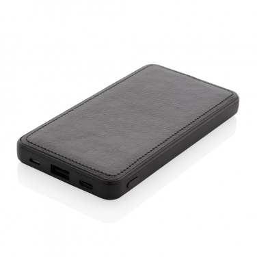 Logotrade profilreklam bild: Tusca 10.000 mAh PU powerbank