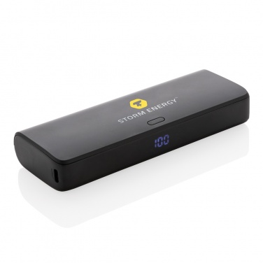 Logotrade profilprodukter bild: FlashCharge 20.000mAh powerbank snabbladdning, RCS rplast