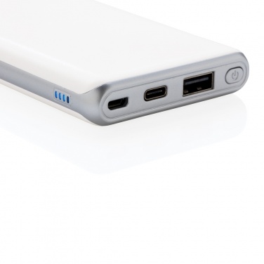 Logotrade reklamprodukter bild: Ultrasnabb 10.000 mAh powerbank med PD