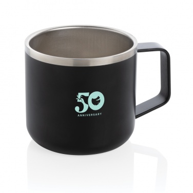 Logotrade reklamprodukter bild: Stainless steel campingmugg