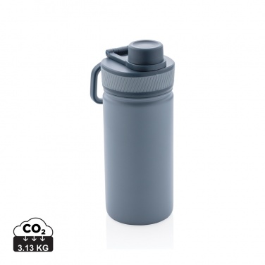 Logotrade kampanjprodukter bild: Vakuumflaska i stainless steel med sportlock 550ml