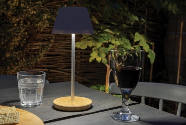 Logotrade kampanjprodukter bild: Pure Glow USB återuppladdningsbar bordslampa RCS rplast