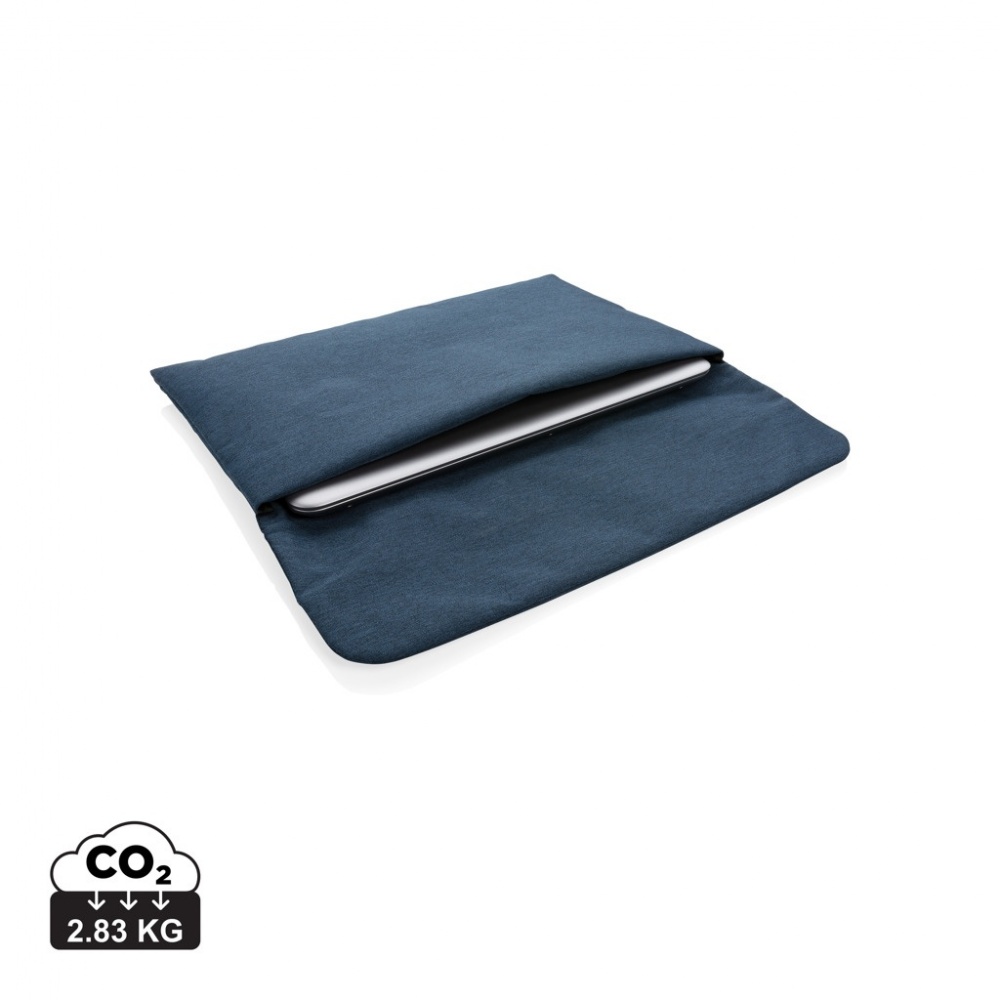 Logotrade presentreklam bild: 15.6" laptopsleeve med magnetisk stängning , PVC-fri