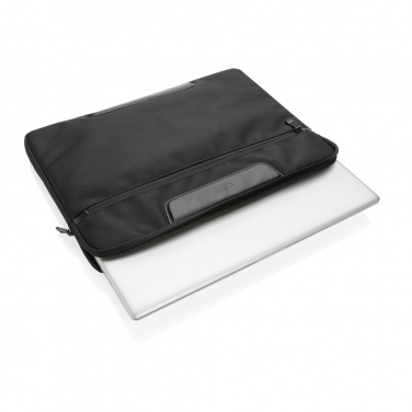 Logotrade profilprodukter bild: Swiss Peak AWARE™ RPET Voyager 15.6" laptopsleeve