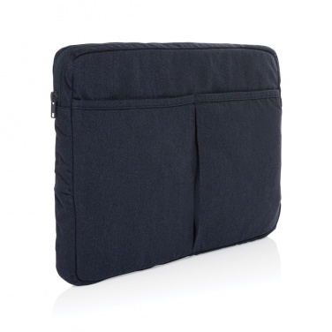 Logotrade reklamprodukter bild: Laluka 15.6" laptopsleeve AWARE™ återvunnen bomull