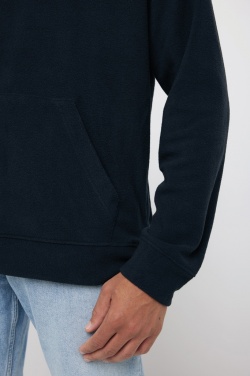 Logotrade reklamprodukter bild: Iqoniq Trivor microfleece hoodie i återvunnen polyester