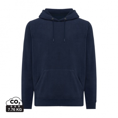 Logotrade profilreklam bild: Iqoniq Trivor microfleece hoodie i återvunnen polyester