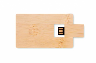 Logotrade profilreklam bild: USB minne 16GB bambu