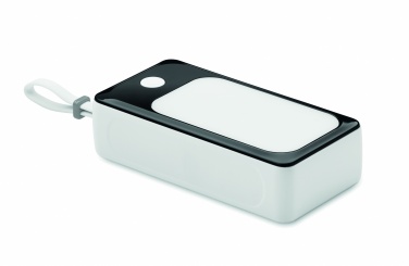 Logotrade reklamprodukter bild: Powerbank 10.000mAh med COB