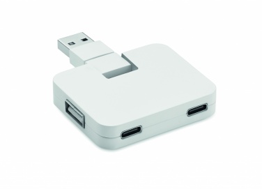 Logotrade profilreklam bild: USB-hubb med 4 portar