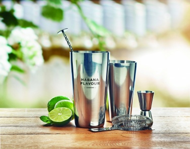 Logotrade profilreklam bild: Cocktail shaker set 750 ml