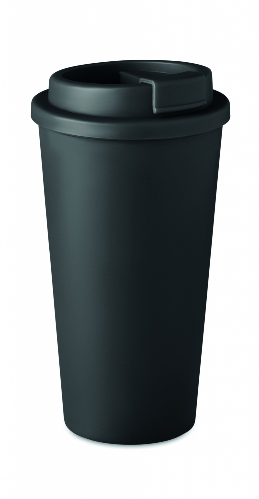 Logotrade kampanjprodukter bild: Take away mugg dubbelvägg