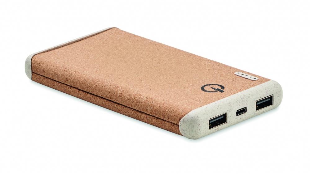 Logotrade kampanjprodukter bild: Trådlös 10000 mAh PowerBank